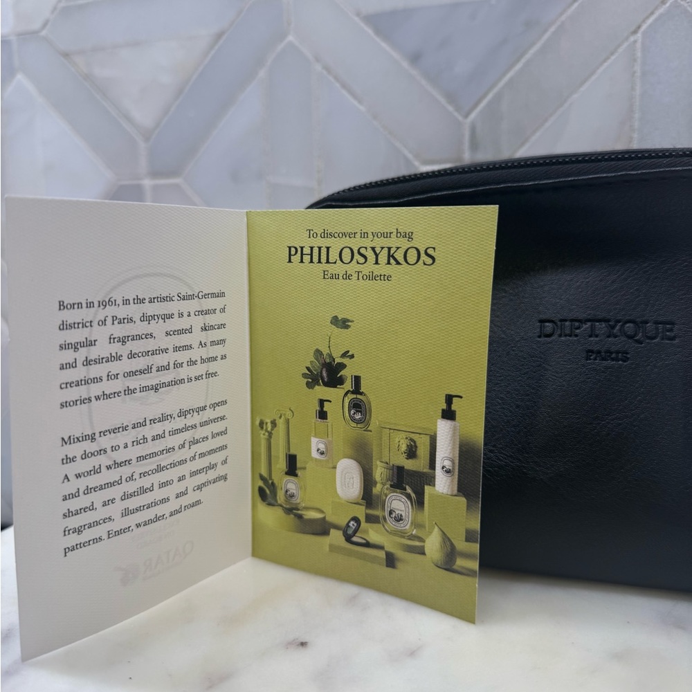 Qatar Airways Diptyque Business Class Amenity Kit; *New* - Picture 4 of 11